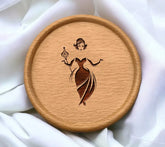 Empowered Executive Woman SVG  Wand Illustration SVG